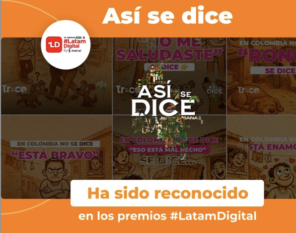 "Así se dice": El proyecto de Canal Trece nominado a lo mejor del entorno digital en Latam
